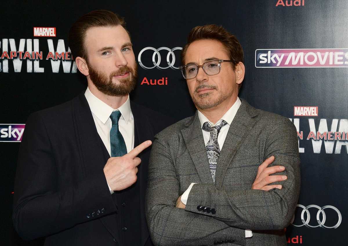 Chris Evans, Robert Downey Jr.